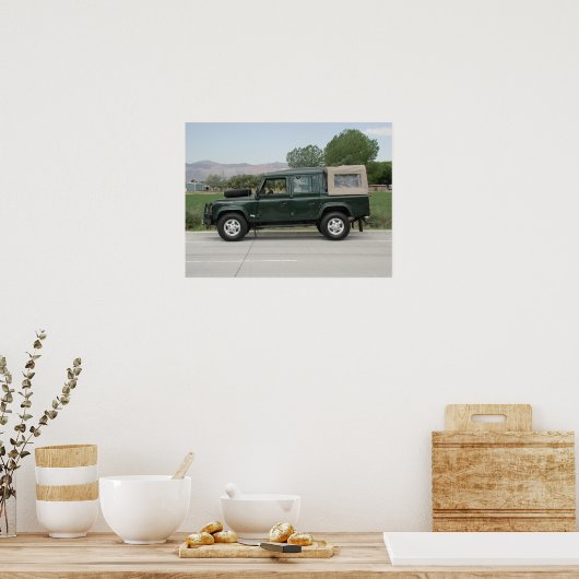 Land Rover Defender 10 Poster (Keuken)