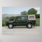 Land Rover Defender 10 Poster (Voorkant)