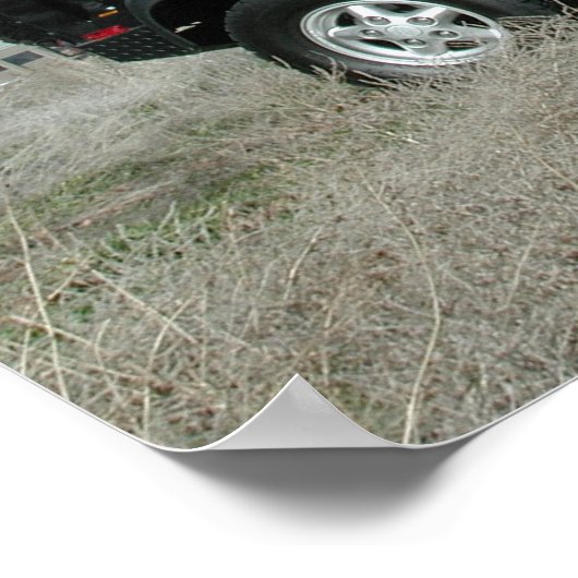 Land Rover Defender 90 Poster (Hoek)