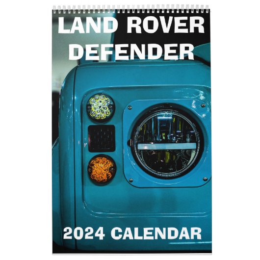 LAND ROVER DEFENDER, GRATIS AVONTUUR, OFF-ROAD CAD KALENDER (Hoes)
