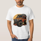 Land Rover Defender Rock Crawler T-shirt (Voorkant)
