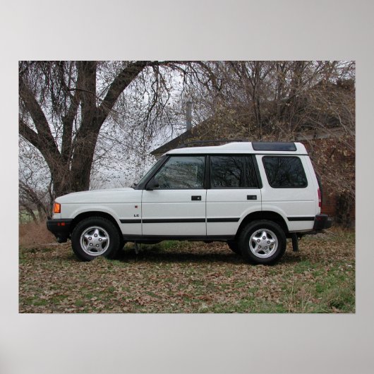 Land Rover Discovery Poster (Voorkant)