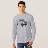 Land Rover Muti Car Classic  Wandeleend T-shirt (Voorkant volledig)