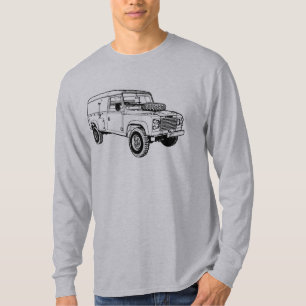 Land Rover Muti Car Classic  Wandeleend T-shirt