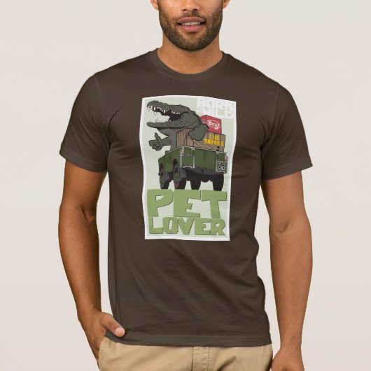 Land Rover Pet Lover T-Shirt (Voorkant)