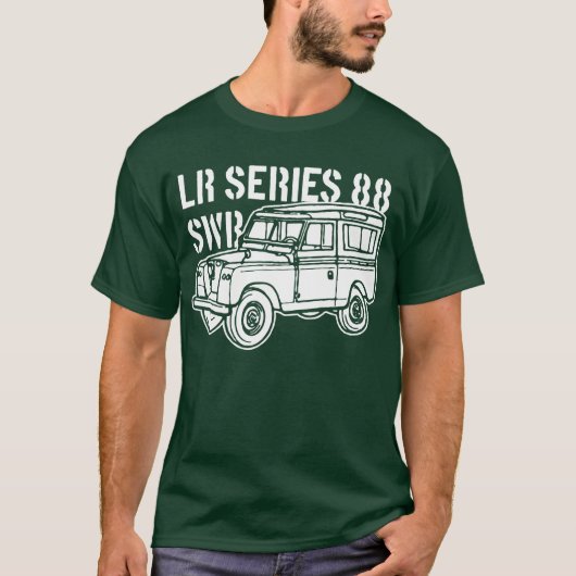 Land Rover Series 88 SWB T-shirt (Voorkant)
