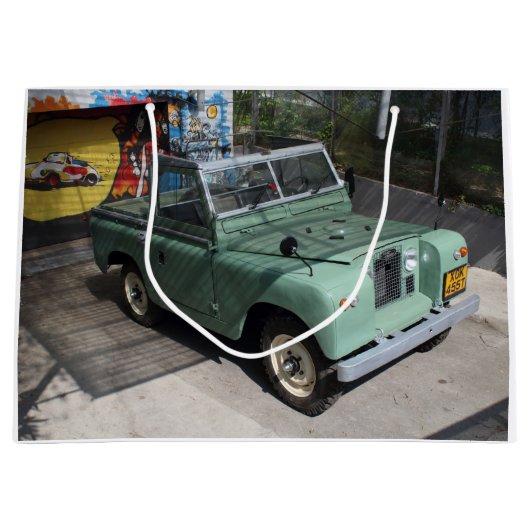 Land Rover Series II SWB Groot Cadeauzakje (Voorkant)