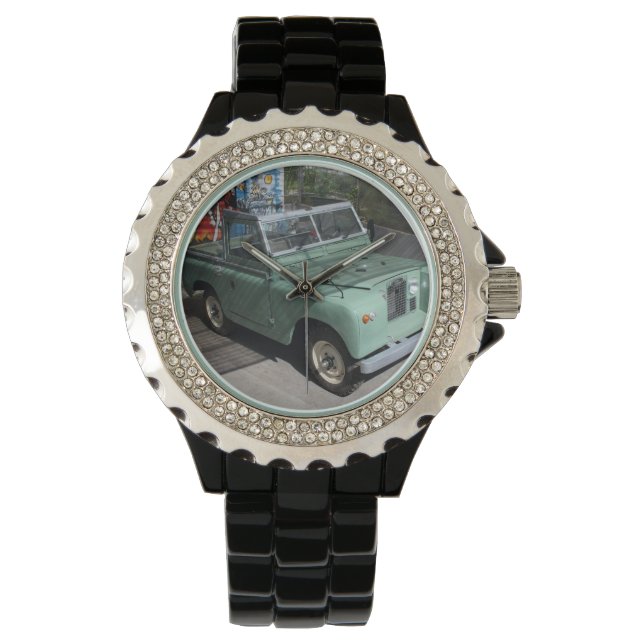Land Rover Series II SWB Horloge (Voorkant)