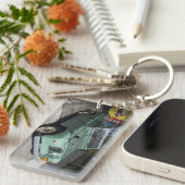 Land Rover Series II SWB Sleutelhanger (Voorkant Rechts)