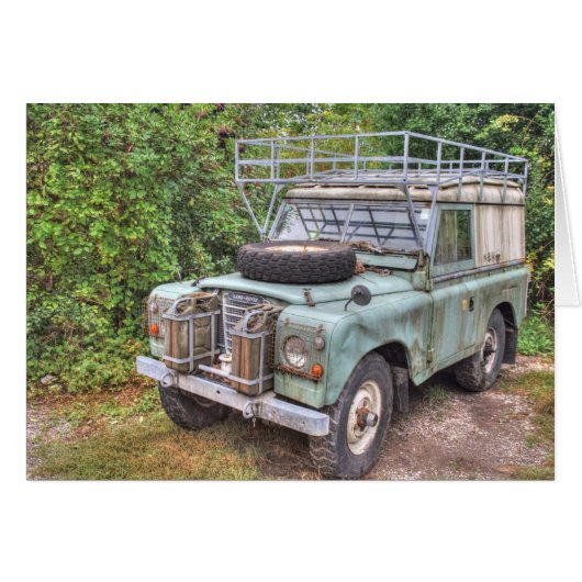 Land Rover Series III 109 (Voorkant Horizontaal)