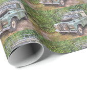 Land Rover Series III 109 Cadeaupapier (Rol Hoek)