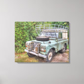Land Rover Series III 109 Canvas Afdruk (Voorkant)