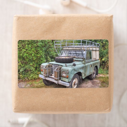 Land Rover Series III 109 Etiket (Insitu)