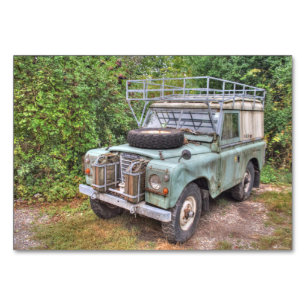 Land Rover Series III 109 Kaart