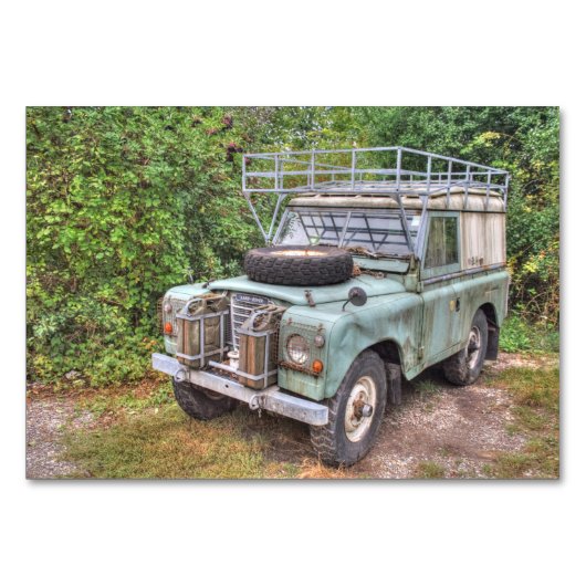 Land Rover Series III 109 Kaart (Voorkant)