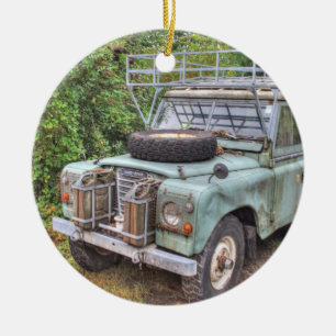 Land Rover Series III 109 Keramisch Ornament