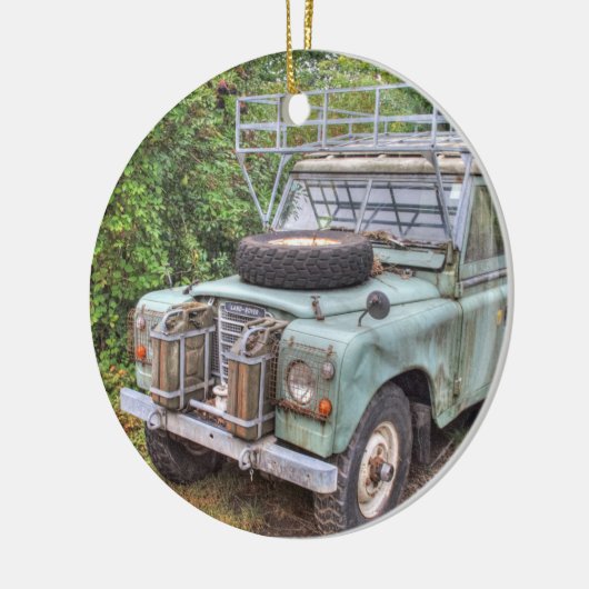 Land Rover Series III 109 Keramisch Ornament (Links)