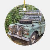 Land Rover Series III 109 Keramisch Ornament (Achterkant)