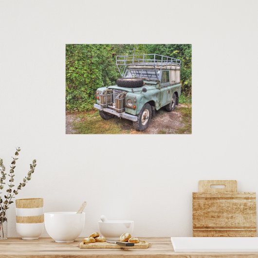 Land Rover Series III 109 Poster (Keuken)