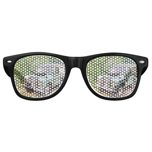 Land Rover Series III 109 Retro Zonnebril (Voorkant)