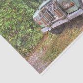 Land Rover Series III 109 Tissuepapier (Detail)