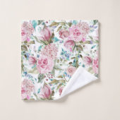 land Roze Blauwgroen lavendel Bad Handdoek (Wasdoekje)