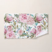 land Roze Blauwgroen lavendel Bad Handdoek (Handdoek)