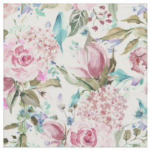 land Roze Blauwgroen lavendel Stof