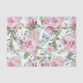  land Roze Blauwgroen lavendel Tissuepapier (Voorkant)