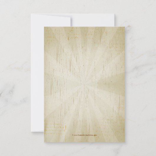  land RSVP Reply Kaarten (Achterkant)