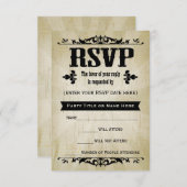  land RSVP Reply Kaarten (Voorkant / Achterkant)
