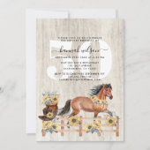 Land Rustic 50e verjaardag Kaart (Voorkant)