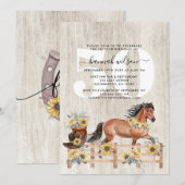 Land Rustic 50e verjaardag Kaart (Voorkant / Achterkant)