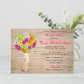 Land Rustic Boots and Daisies Vrijgezellenfeest Kaart (Staand voorkant)