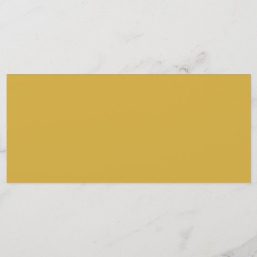 Land Rustic Gold Floral Sunflower Wedding Menu (Achterkant)