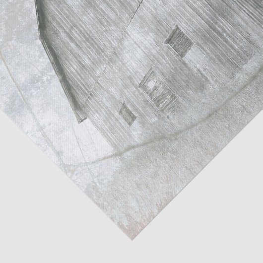 land Rustic Grey Barn Textuur Tissuepapier (Detail)
