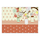 Land Rustic Mason Jar Hartelijk dank (Voorkant Horizontaal)