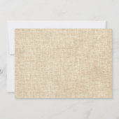 Land Rustic Mason Jar Vrijgezellenfeest Kaart (Achterkant)