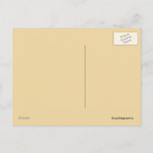 Land Rustic Sparen het Briefkaart van de Datum (Achterkant)