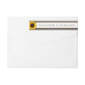 Land Rustic Sunflower & Burlap Wedding (Achterkant)