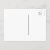 Land rustieke herten sparen de datum briefkaart (Achterkant)