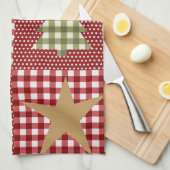 Land Rustige kerst Theedoek (Quarter Fold)