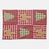 Land Rustige kerst Theedoek (Horizontaal)