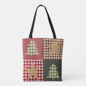 Land Rustige kerst Tote Bag (Achterkant)