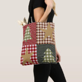 Land Rustige kerst Tote Bag (Dichtbij)
