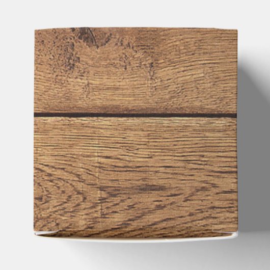 Land Rustige Mason Jar met zonnebloem Bedankdoosjes (Bovenkant)