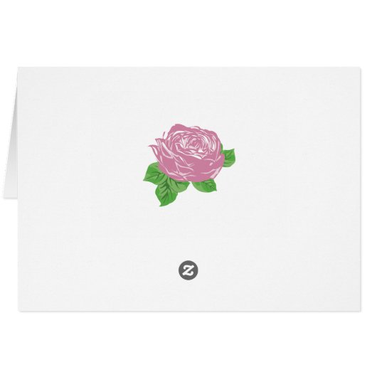 Land Rustige Paarse Mason Jar Hartelijk dank (Achterkant Horizontaal)