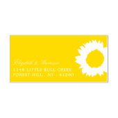 Land Rustige Zonnebloem Zelfinktende Stempel (Design)