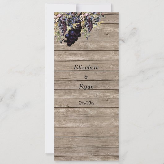 Land Rustisch, Hout, wijngaard, wijngaard (Achterkant)