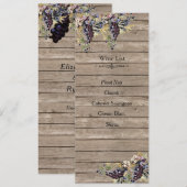 Land Rustisch, Hout, wijngaard, wijngaard (Voorkant / Achterkant)